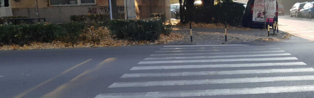 Oboren pešak kod Vojne bolnice u Nišu