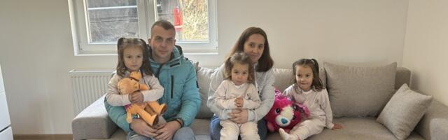 "Naše selo ponovo diše, a mi prvi put dišemo punim plućima" - Ova porodica će dočekati Novu Godinu u novom domu!