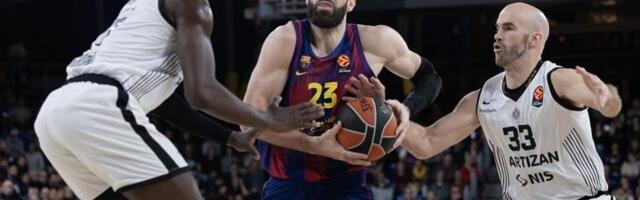 Dobro prvo poluvreme nedovoljno da se iznenadi Barselona: Partizanov šesti vezani poraz u Evroligi