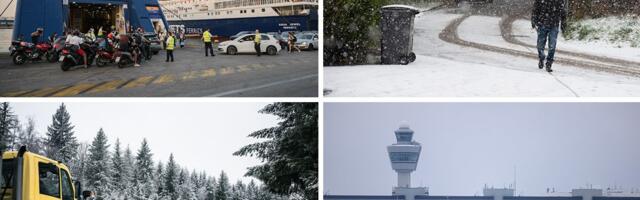 Nevreme napravilo kolaps širom Evrope: Otkazani letovi, vozovi i trajekti, kamioni u zastoju, sneg veje