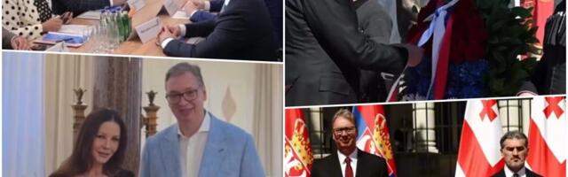 OVAKO JE IZGLEDALA VUČIĆEVA RADNA NEDELJA Najavio šta predstoji, pa poručio: Proveravaću kako napreduju radovi koji će Srbiju vinuti u vrh razvijenih zemalja