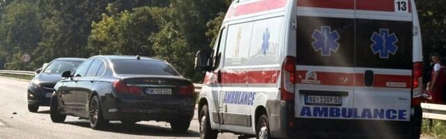 Žestok udes kod Plavog mosta u Beogradu: Bahati vozači se trkali a onda je usledila nesreća (FOTO)