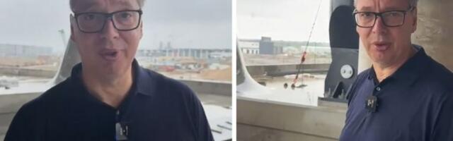 "STADION IZGLEDA ČUDESNO!"Vučić obilazi EXPO: Sve je po najvišim svetskim standardima! (VIDEO)