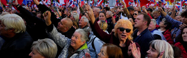 Prag: Masovni protesti protiv sankcija Rusiji