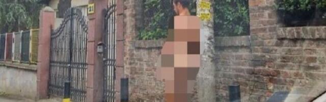 NESTVARAN PRIZOR NA VOŽDOVCU! Čovek hoda ulicom GO KAO OD MAJKE ROĐEN - Beograđani u ŠOKU (FOTO)