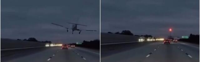 Pojavio se niotkud i zabio u auto! Horor na autoputu usred špica! (VIDEO)