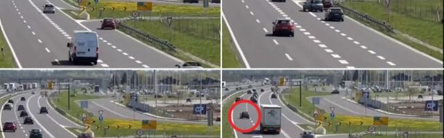 "Sedam godina zatvora za ovu majstoriju": Snimak sa auto-puta zbog koga su ljudi poludeli (VIDEO)