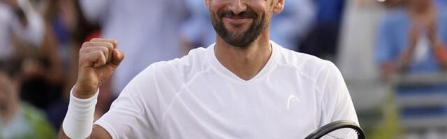 Hrvat "ometlao" Nemca: Čilić "biciklom" častio Altmajera, bivši broj tri u drugom kolu