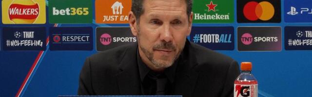Simeone o plasmanu Atletika u četvrtfinale Lige šampiona: Vreme je za slavlje!