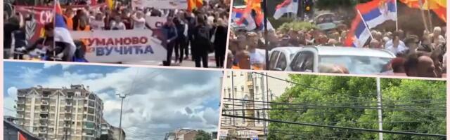 USTALI DA POZDRAVE POLITIKU STABILNOSTI! Narod masovno na ulicama, preko 2.000 ljudi u Kumanovu poslalo moćnu poruku Vučiću: SRBIJA POBEĐUJE! (VIDEO)