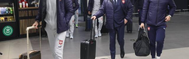 Serbian national football team departs for Russia, see photos from the airport