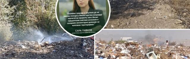 "Dva dana gori deponija, građani se guše u dimu" (FOTO)
