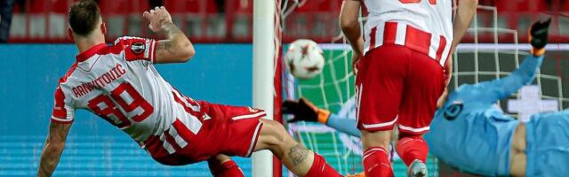 Igračima Zvezde nagarada za prvu pobedu u Ligi Evrope