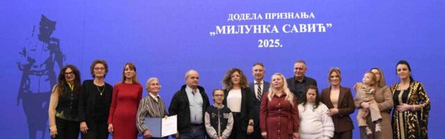 ONE NE NOSE ORDENJE, ONE NOSE ŽIVOT: Ministarka Stamenkovski uručila priznanja "Milunka Savić" za sedam žena