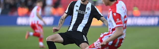 ZVEZDA – PARTIZAN Katai je majstor za derbije: Desetka crveno-belih asistirala Erakoviću za prednost! /VIDEO/