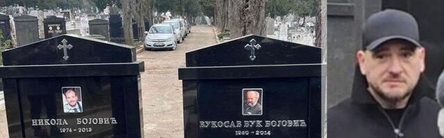 NIJE GOVORIO NI SA KIM, SAMO JE ZAPLAKAO! Nakon godišnjice Arkanu Luka Bojović bio na grobu brata i oca! (VIDEO)