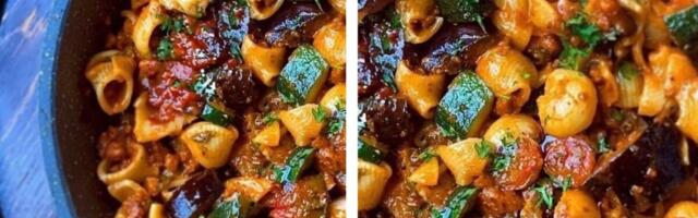 Veganska ratatuj pasta je naša nova opsesija!