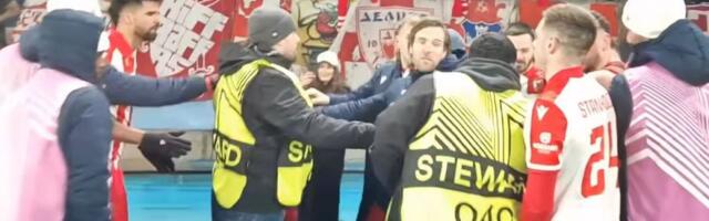 Haos nakon pobede Zvezde u Malmeu: Igrači se sukobili sa redarima da bi zaštitili dečaka!