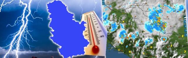 Kreće haos! Superćelije, upozorenja i meteoalarmi - Srbija na udaru nikad jače oluje (MAPA)