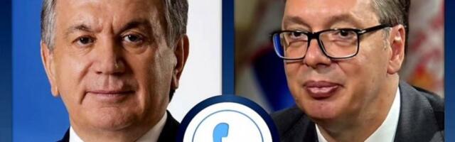 VAŽAN RAZGOVOR DVA LIDERA! Vučić čestitao rođendan predsedniku Uzbekistana, pa dogovorio ISTORIJSKE KORAKE za srpsku privredu (FOTO)