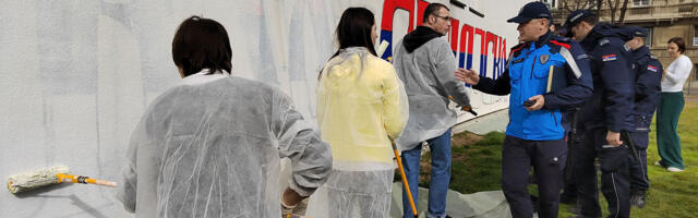 Rat grafitima: Očekuje se da komunalna policija reaguje isto kao što je juče
