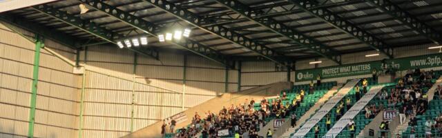 Partizan ima podršku u Edinburgu! “Grobari” zauzeli poziciju na vrhu južne tribine (VIDEO)