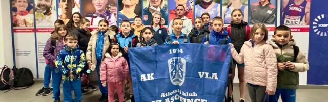 Zapaženi takmičarski rezultati vlasotinačkih mladih atletičara u Beogradu