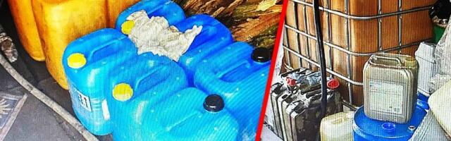 Pronađeno joj 920 litara nafte: Uhapšena žena u Aranđelovcu (FOTO)