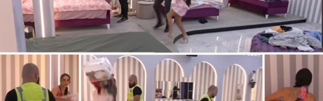 POBESNELA MAJA CEPA STANIJI ODEĆU, PREVRNULA RIJALITI NAGLAVAČKE - Dobrojevićevu drži obezbeđenje - TOTALNI HAOS U "ELITI 9" (VIDEO)