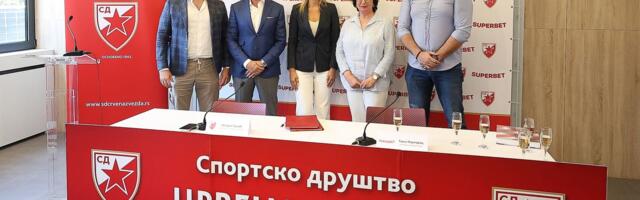 Superbet postao generalni sponzor SD Crvena zvezda