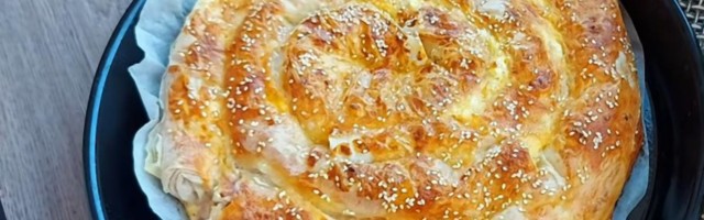 Našli smo najbolju pitu sa sirom i šunkom, a ovo je recept za nju: nećete moći da stanete posle jednog parčeta