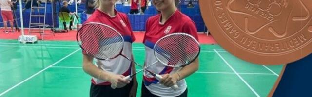 PRVA MEDALJA ZA SRBIJU NA MEDITERANSKIM IGRAMA! ŽENSKI BADMINTON DUBL OSVOJIO BRONZU, a Vladimir Brežančić u finalu!