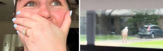 SCENA KOJA ĆE VAS RASPLAKATI: Devojka se rasplakala na gest vremešnog starca