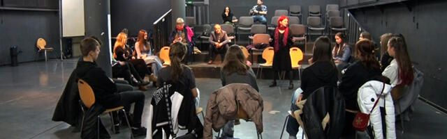 Radionice o pisanju teksta u omladinskom pozorištu (VIDEO)