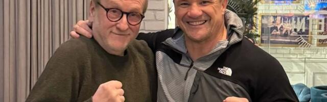 Legendarni Hrvatski MMA borac se fotkao sa čuvenim glumcem, koji je otišao iz Partizana posle ostavke Žoca