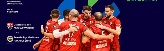 Radnički spreman za evropski spektakl protiv Fenerbahčea