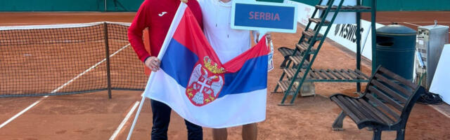Srpsko čudo od deteta - Luka Ćeramilac je najbolji mladi teniser Evrope