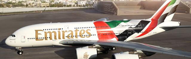 Ovako se nosi zastava: Emirati pretvaraju najveće avione u leteće simbole države