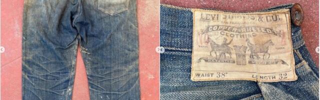 Najstariji par Levi's farmerica sa originalnim rasističkim sloganom prodat na aukciji