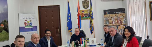 Gradonačelnik Leskovca sa predstavnicima kompanije Zdravlje o proširenju proizvodnje