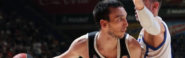 Partizan pobeda deli od titule šampiona Srbije: Crno-beli razbili Spartak, Pokuševski plesao po terenu