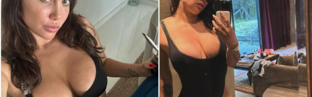 OBORILA JE INTERNET Izazovna Vanda se otkoplača i pokazala grudi na stadionu (FOTO)