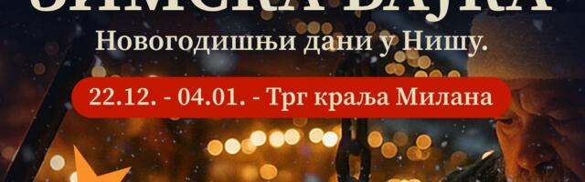 Novogodišnji dani u Nišu – “Zimska bajka” na Trgu kralja Milana