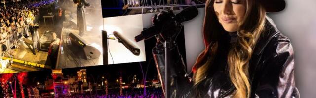 DOČEKALI JE KAO KRALJICU! Veliki povratak Aleksandre Prijović posle jednogodišnje pauze: Prija u lakovanom mantilu zapalila Bar: Publika skandirala njeno ime!