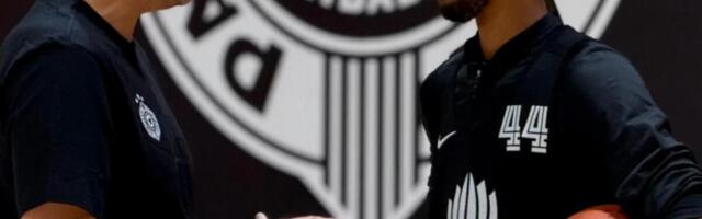 Penjaroja i Pejn na prvom treningu sa Partizanom!