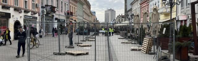 Počela zamena slivničke rešetke u centru