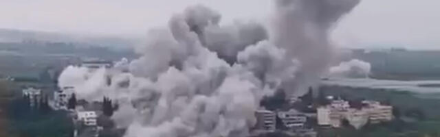 Izrael ubio najmanje osam ljudi u Libanu: Sravnjene sa zemljom stambene zgrade u Tiru (VIDEO)