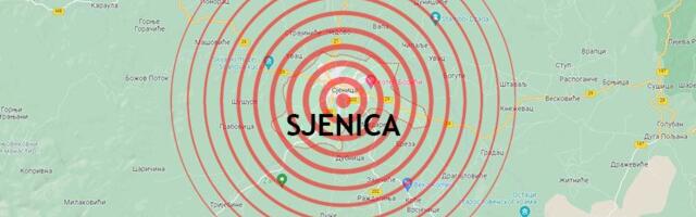 Za dva dana 8 zemljotresa na području  Sjenice