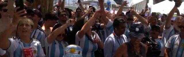 Ludnica! Ovako su navijači Argentine proslavili pobedu!