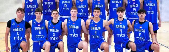 U18 reprezentacija Srbije na turniru u španskoj Salamanki, Andrej Bjelić povređen